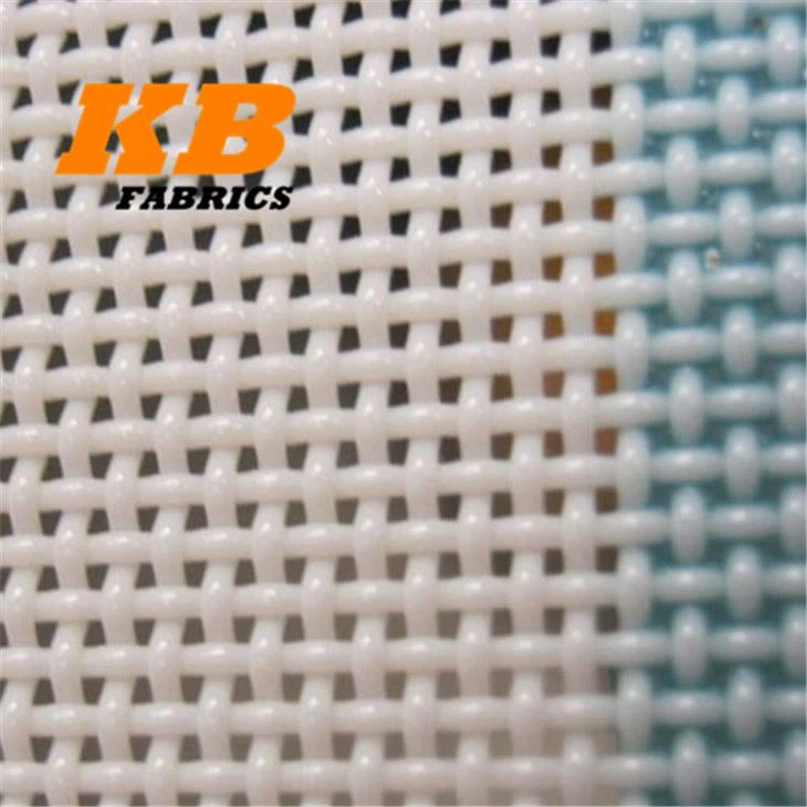 Polyester Plain Woven Filter Fabric Two Shed With Suqare Holes